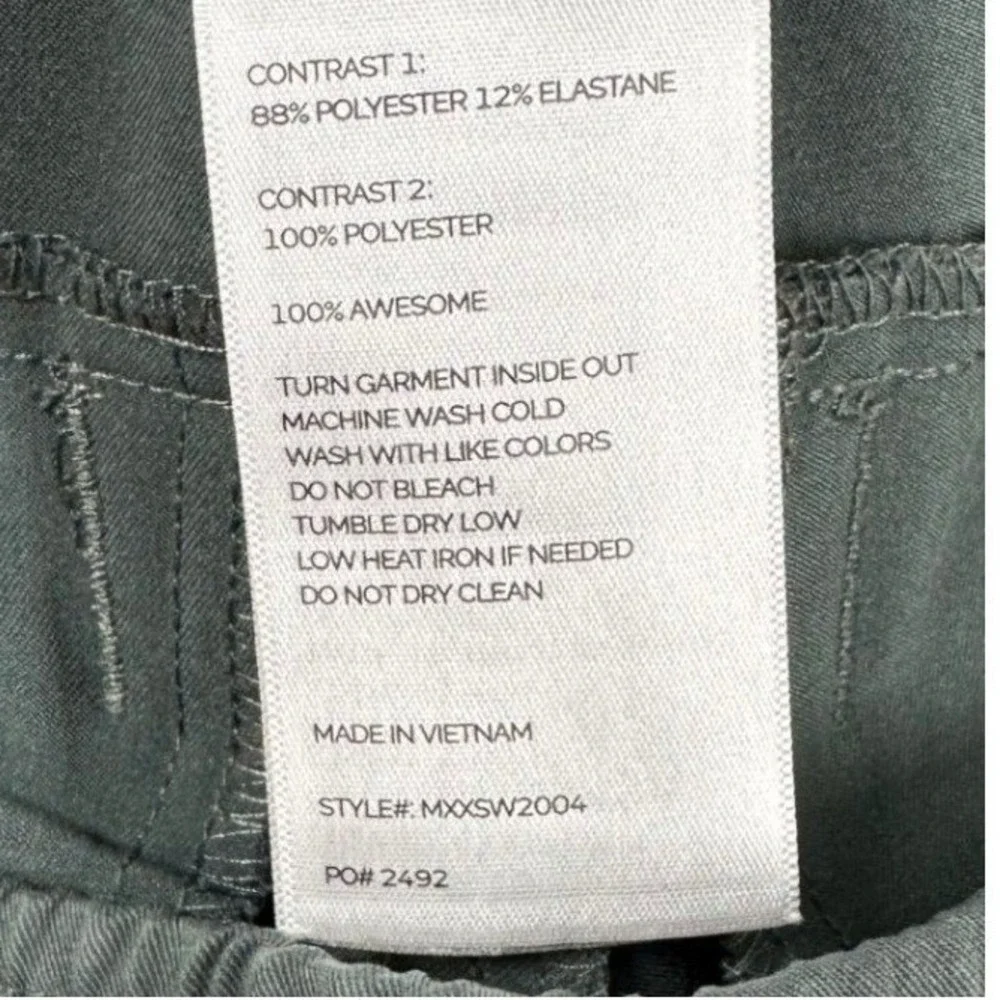 FIGS Tansen Technical Mens Scrub Jogger Pants Graphite‎ Green Small MXXSW2004
